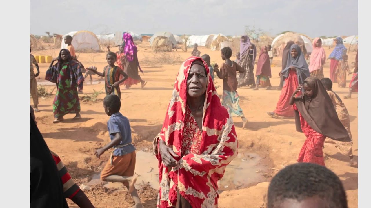 Somali refugees in Dadaab-Kenya 2011.