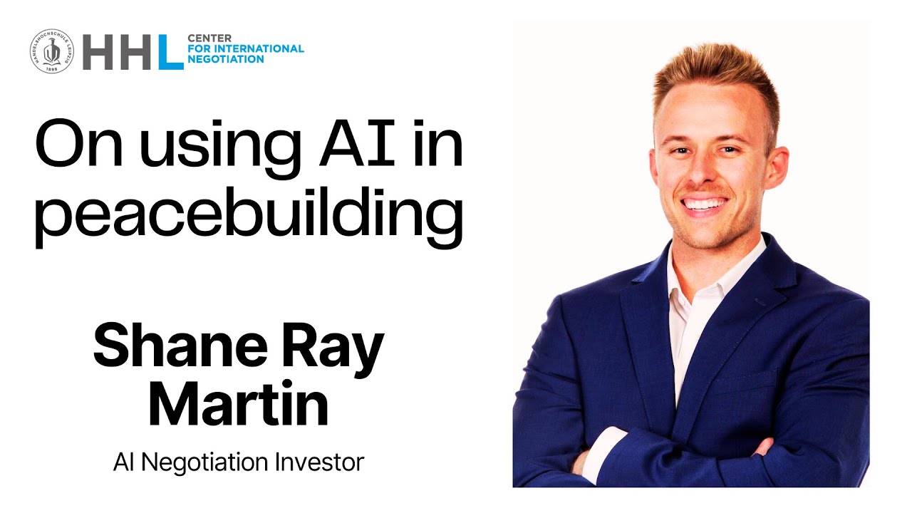 On AI in peacebuilding with Shane Ray Martin