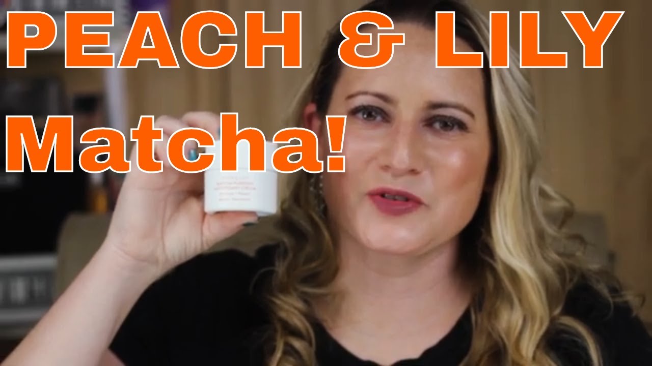 PEACH & LILY   Matcha Pudding Antioxidant Cream Review