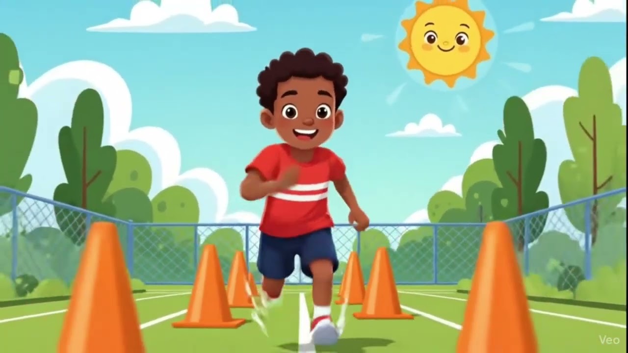 🎵 Le sport à l’école – Chanson pour enfants | Bouger, courir et s’amuser !