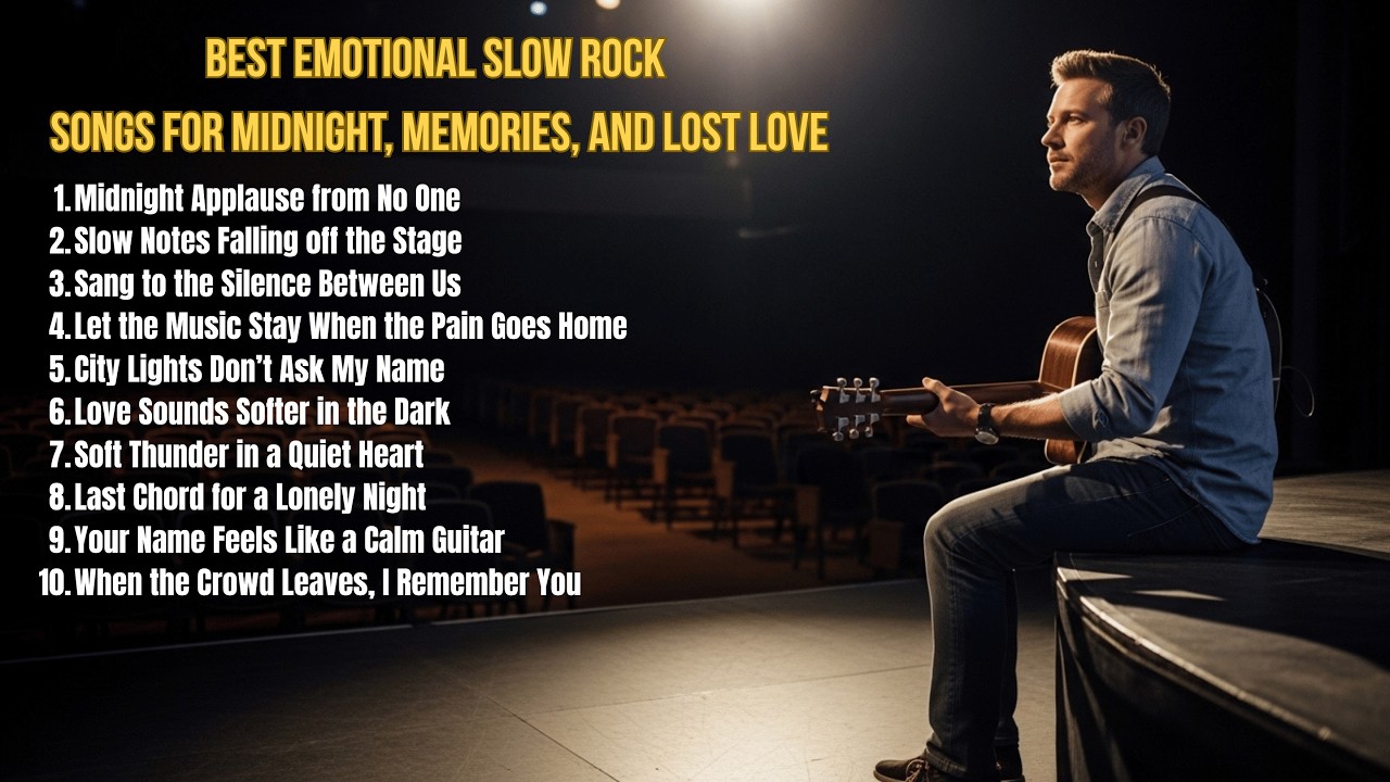 Sad Slow Rock Songs About Lost Love — Emotional Slow Rock Songs for Lonely Nights