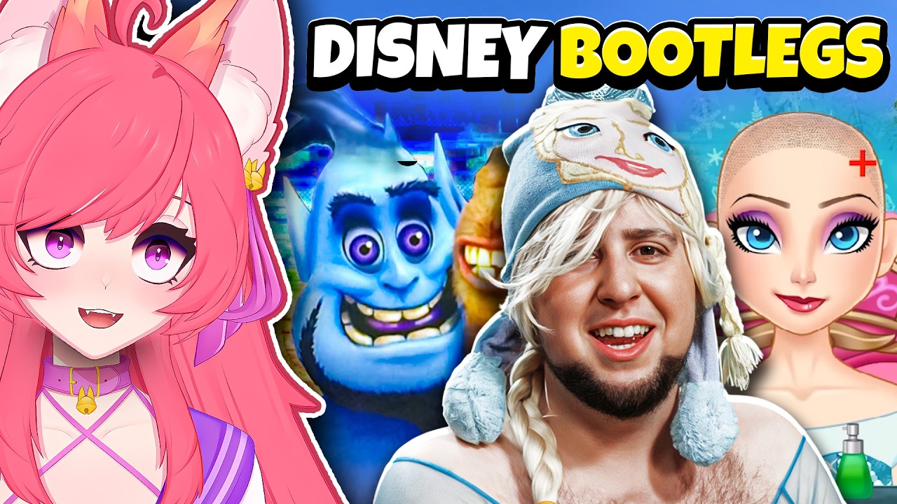 This is TOO UNHINGED - Disney Bootlegs || JonTron Reaction