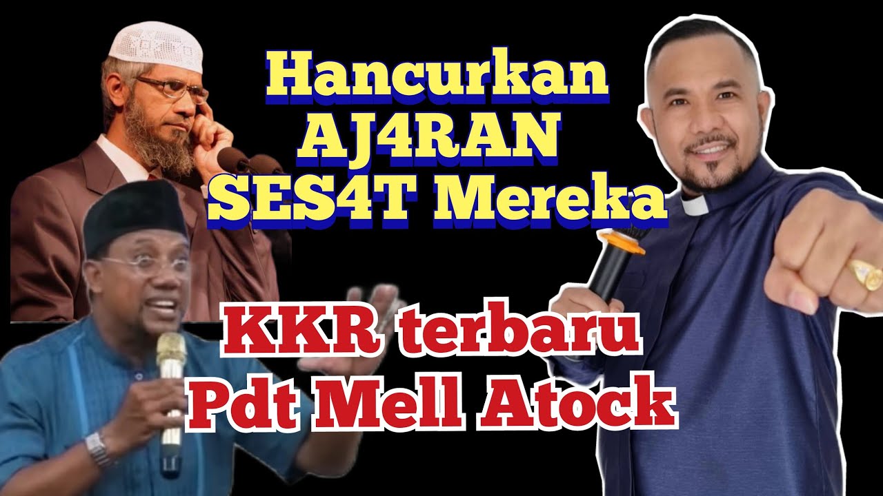 H4NCURK4N AJAR4N SES4T PARA UST4D tentang KR1STEN!