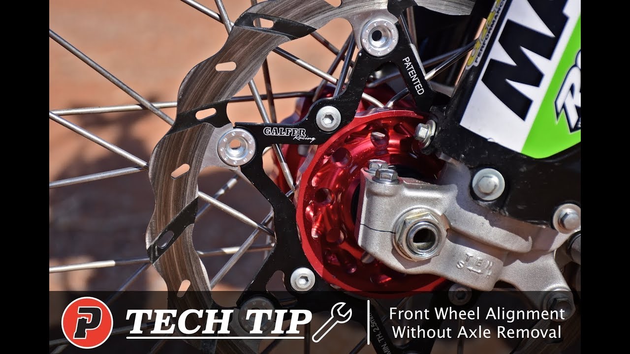 Front Wheel Alignment without Removing Axle