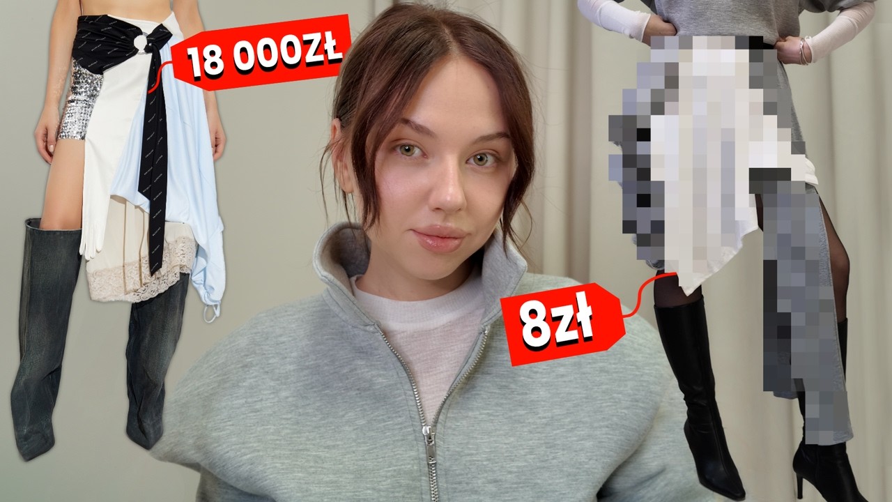 Kupiłam ubrania za 8zł i zrobiłam z nich hit wart 18 000zł! 🤯