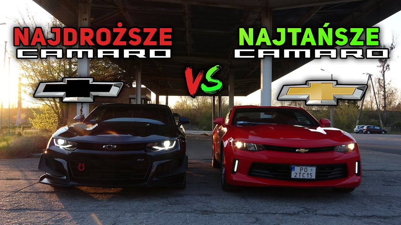Najdroższe Camaro 700 HP VS Najtańsze Camaro 320 HP