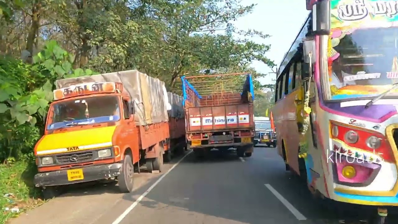 Highrange Drive | Kottayam - Kumily Road | Kollam - Theni Highway
