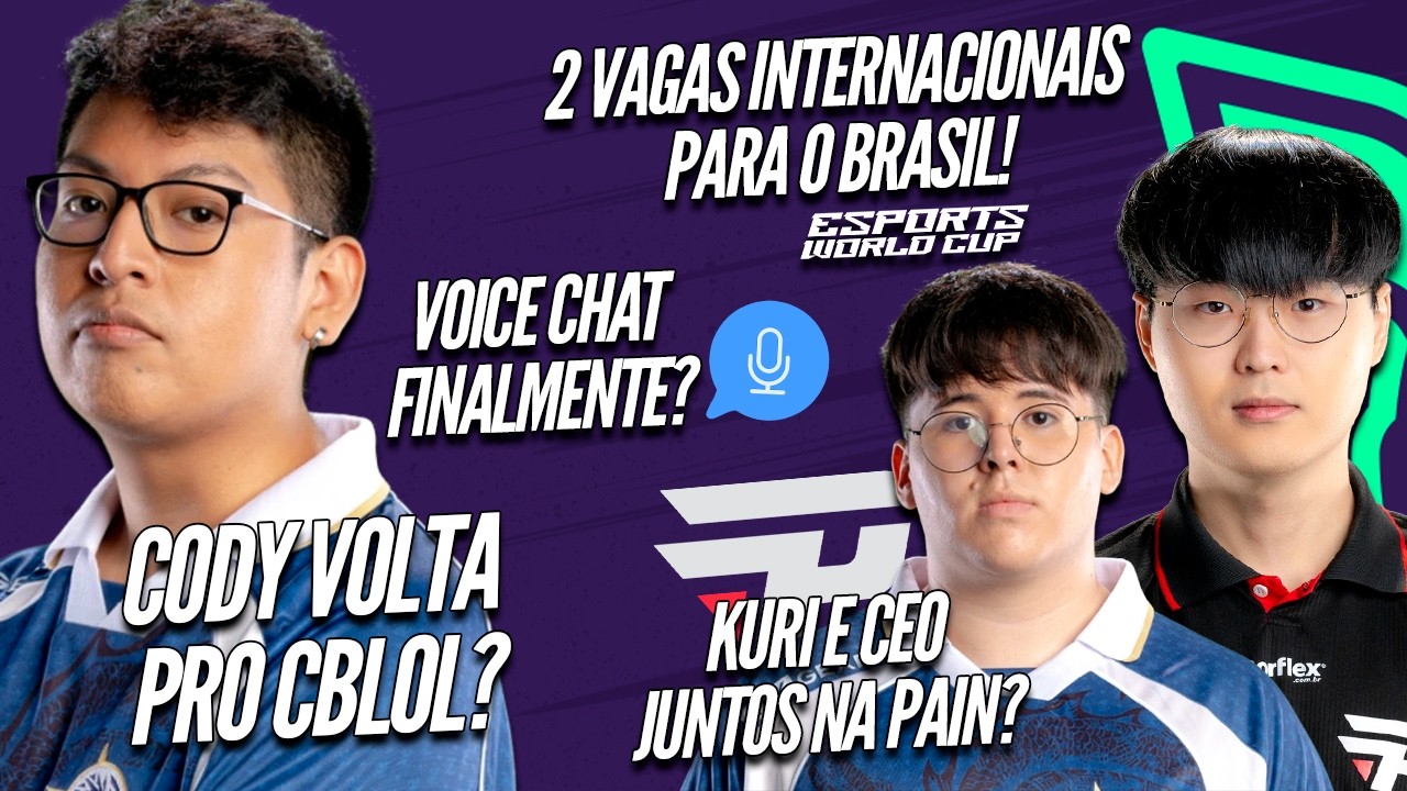 JANELA de TRANSFERÊNCIAS e ATUALIZAÇÕES do LOL EM 2026, CEO E KURI NA PAIN? VOICE CHAT no LOL