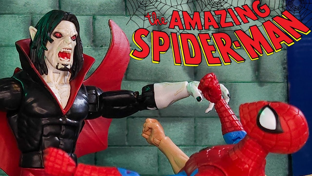 Marvel Legends Six-Arm Spider-man VS Morbius Walmart Exclusive 2 pack Action Figure Review