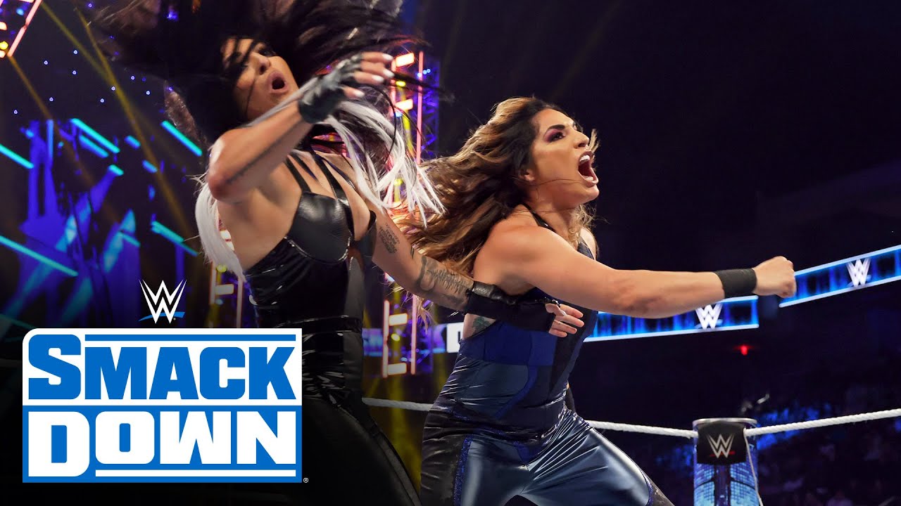 Ракель Родригес и Лейси Эванс против Сони Девиль – гандикап-матч 2 на 1: SmackDown, 24 июня 2022 г.
