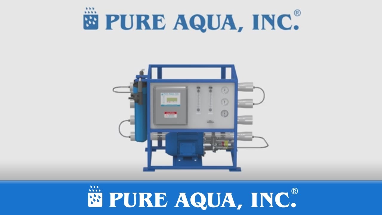 Commercial Seawater Reverse Osmosis Desalination Systems | Made in USA by Pure Aqua, Inc.