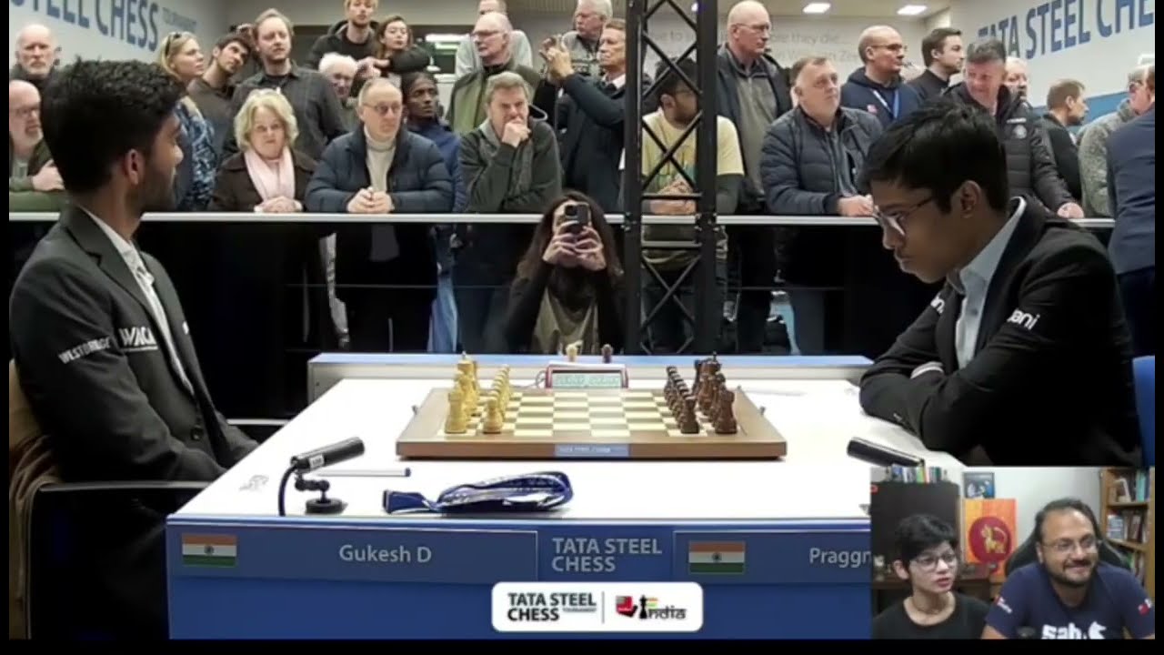 Gukesh vs Praggnanandhaa LIVE | India’s Chess Prodigies Face Off ♟️🔥Future World Champions Collide!