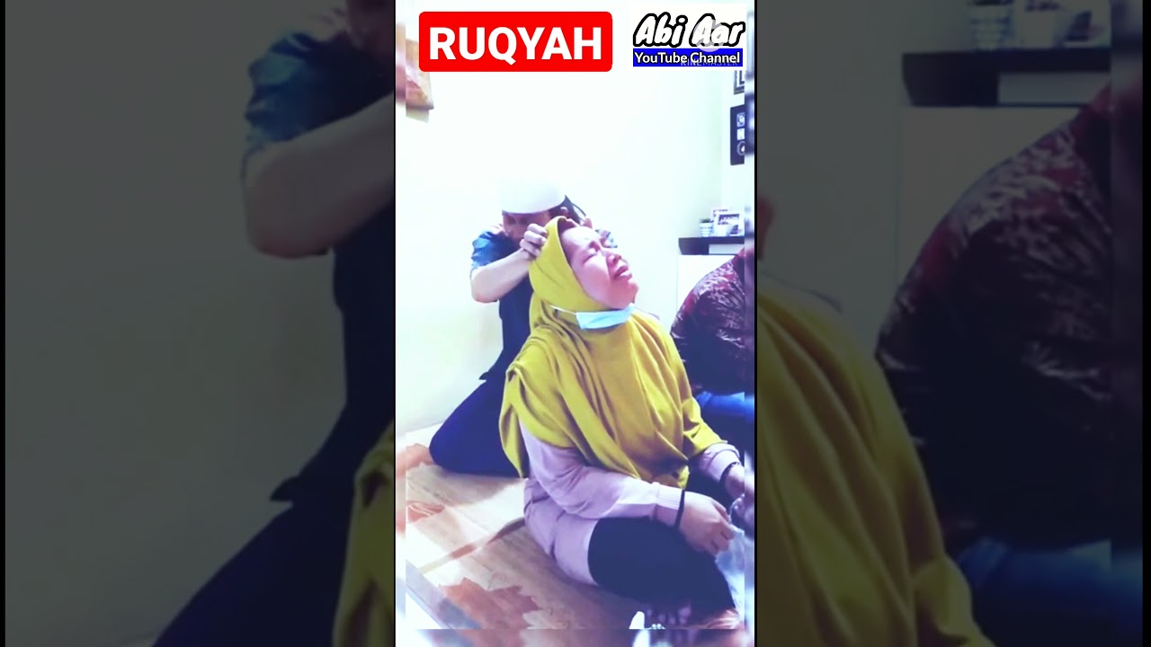 RUQYAH WANITA KORBAN SIHIR SAKIT KEPALA HEBAT | PENGOBATAN RUQYAH OLEH ABI AAR #SHORTS