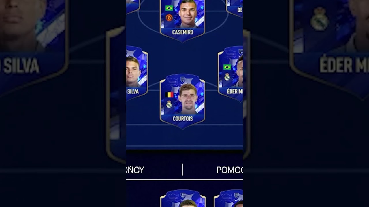 MY TEAM OF THE YEAR TOTY 🐐 - FIFA 23 ULTIMATE TEAM #shorts #fifa23 #fifapolska