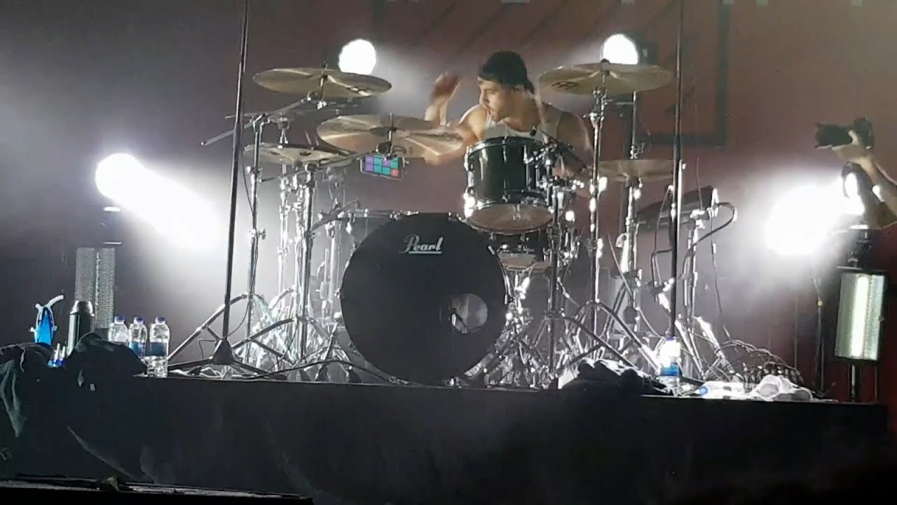 I Prevail - Paranoid (Drum Solo Gabe Helguera) (2020 Berlin Germany)