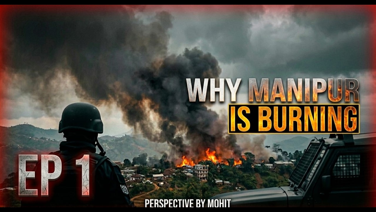 Security Challenges Of India| EP-1 Why Manipur Is Burning!!
