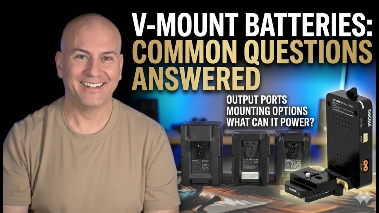 Beginners Guide to V-Mount Batteries | How to choose
