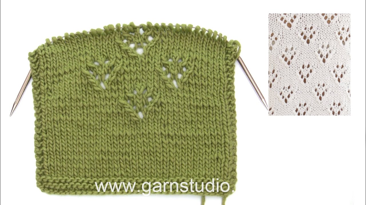 How to knit chart A.2 in DROPS 170-32 and DROPS 170-8