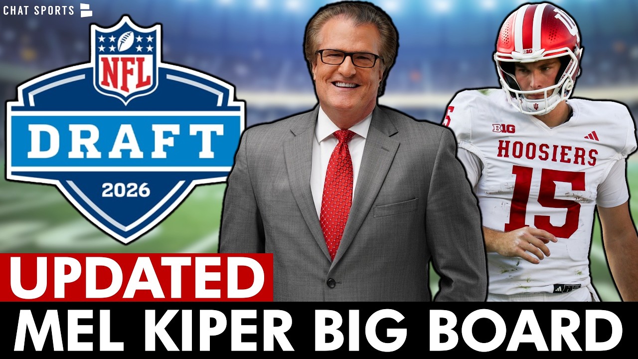 LATEST Mel Kiper 2026 NFL Draft Big Board | Top 25 NFL Draft Prospects