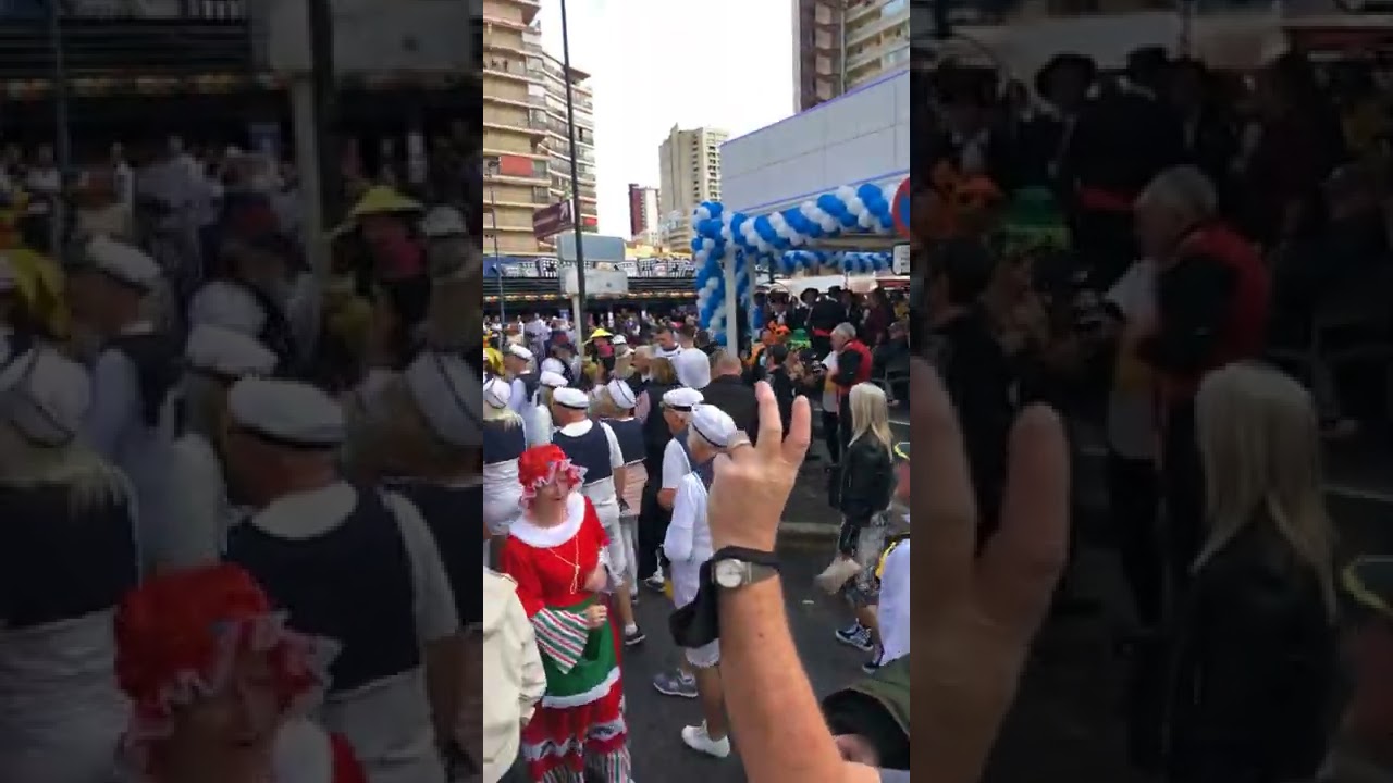 Benidorm fiesta 2021 #shorts