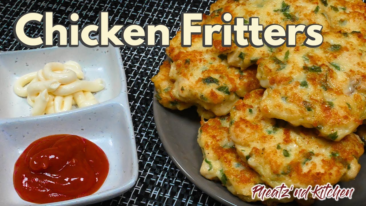 Our Favorite Cheesy Chicken Fritters! Savor the Explosion of Flavors in Every Bite!