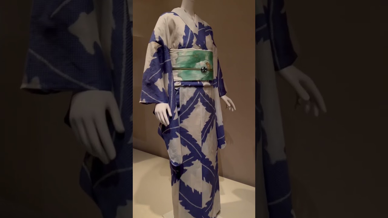 Kimono Style in Edo Period Japanese samurai mood~ #shorts #nyc #themet #art #kimono #japan #fashion