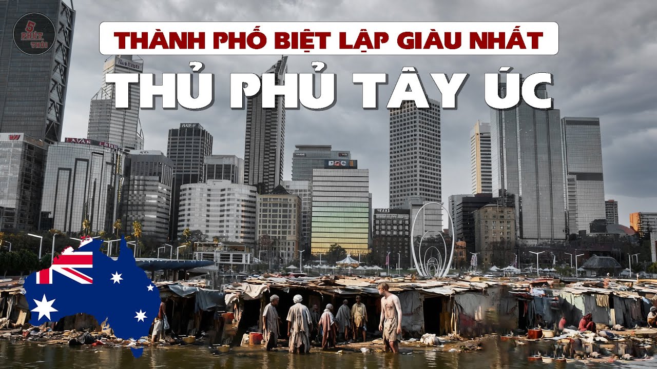 TOÀN CẢNH PERTH | THÀNH PHỐ BIỆT LẬP GIÀU CÓ NHẤT NƯỚC ÚC