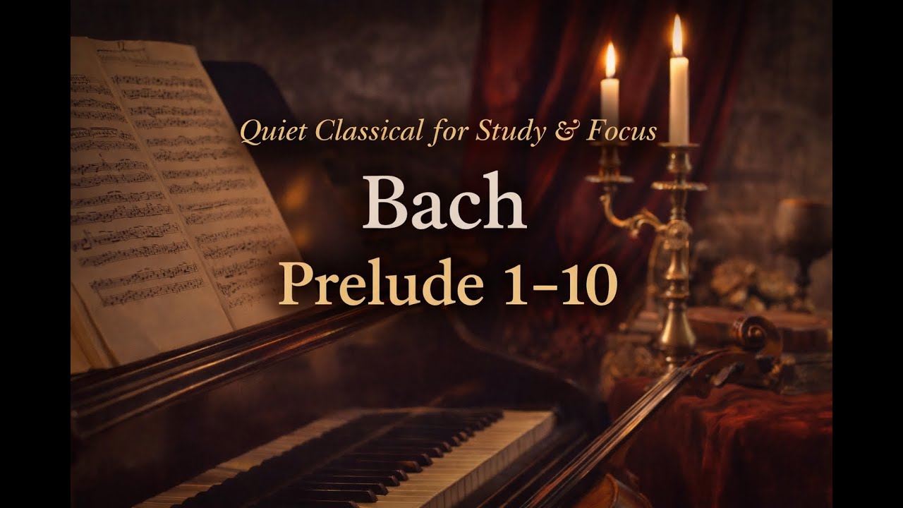 Quiet Classical for Study & FocusBach – The Well (2 Hours)