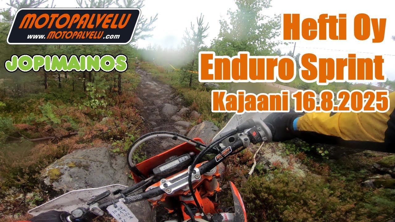 Hefti Oy Enduro Sprint |Kajaani 16.8.2025