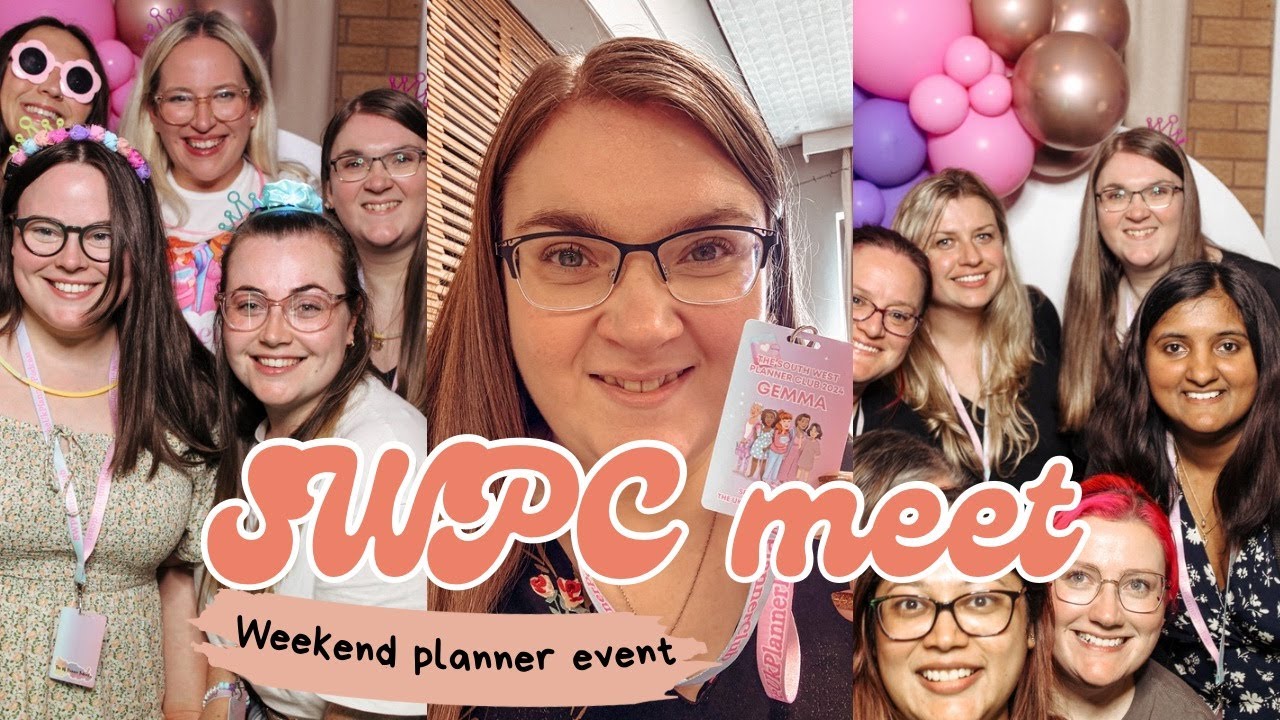 My time at South West Planner Club Meet 2024 | weekend planner event