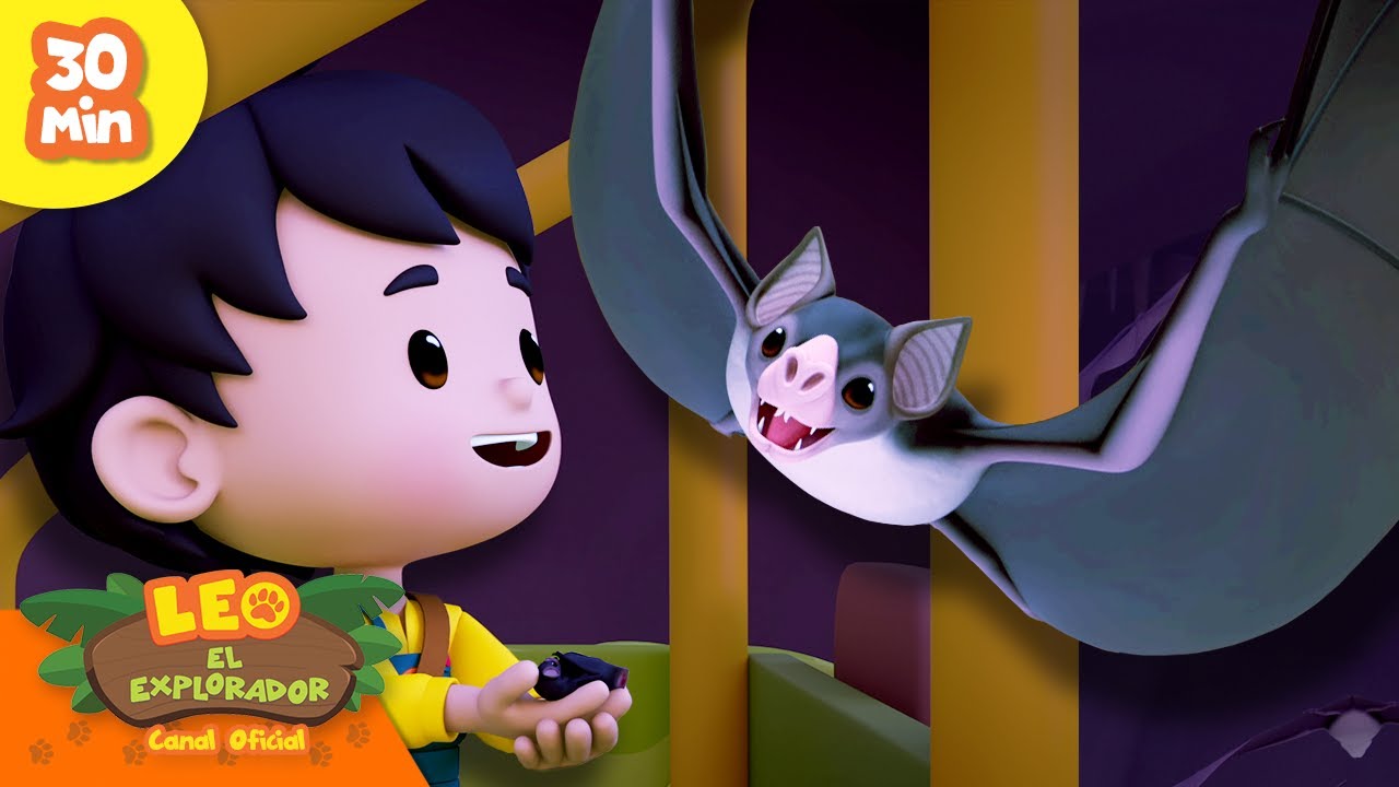 VAMPIROS: ¿REALIDAD O FANTASÍA? 🧛 | Animales de Cueva | Leo, El Explorador | Animación Niños