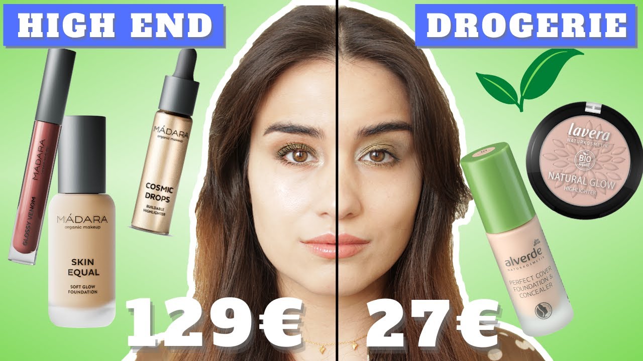 NATURKOSMETIK High End vs Drogerie 💥 Billig vs Teuer | Drogerie Dupes | Madara, Alverde, Lavera...