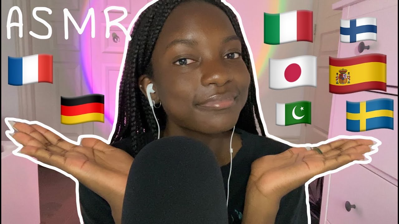ASMR - good night in 20+ languages