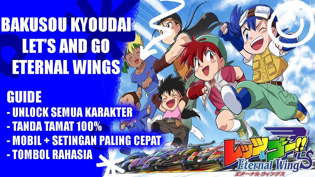 [PS1] SEMUA RAHASIA DI GAME TAMIYA (Bakusou Kyoudai Let's and Go: Eternal Wings)
