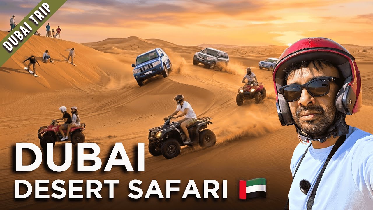 First Time Desert Safari Dubai 🇦🇪 | This Was INSANE