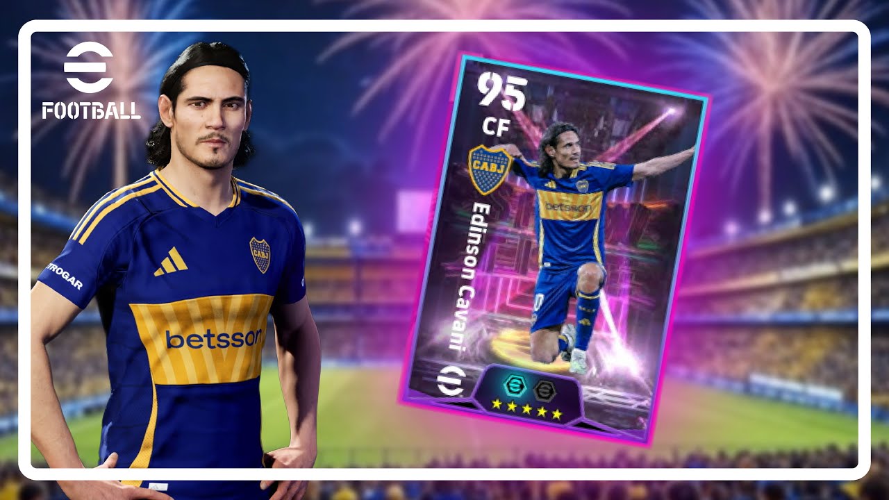 Edinson Cavani Showtime Card Review, Build & Gameplay | eFootball | Player Review