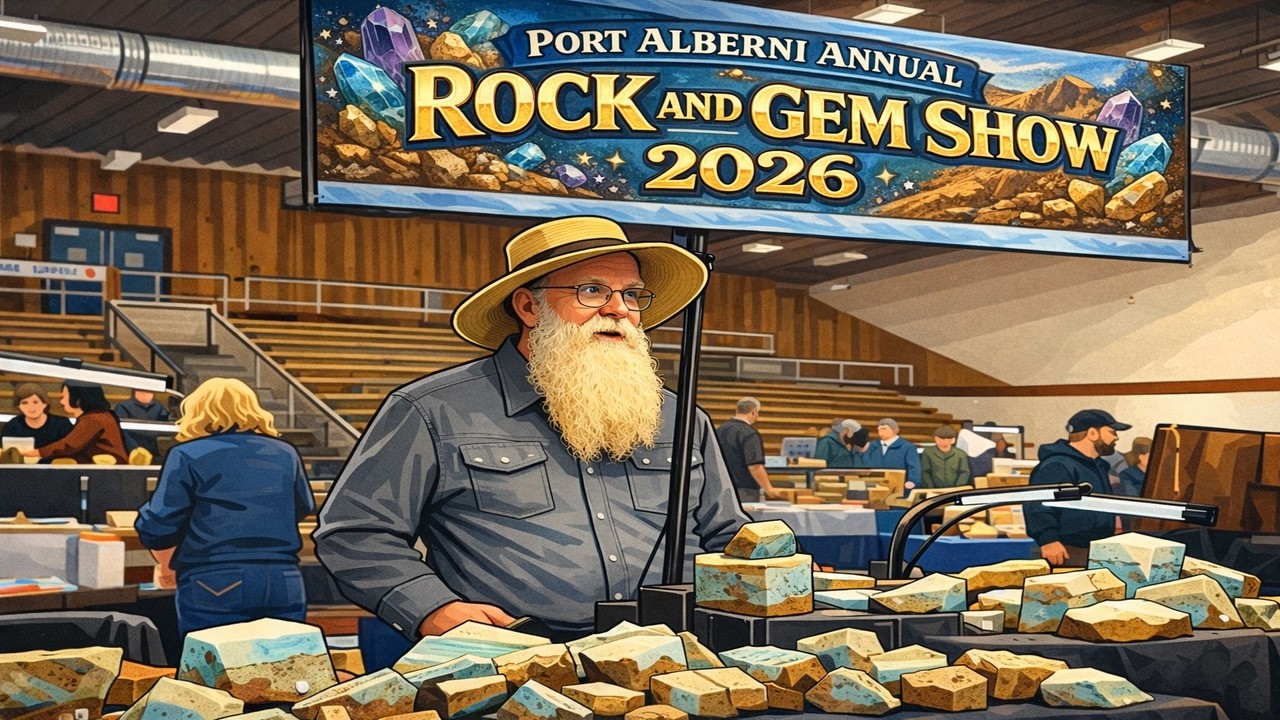 Port Alberni's Gem Show Exposed | Rare Local Specimens Inside @Danhurd