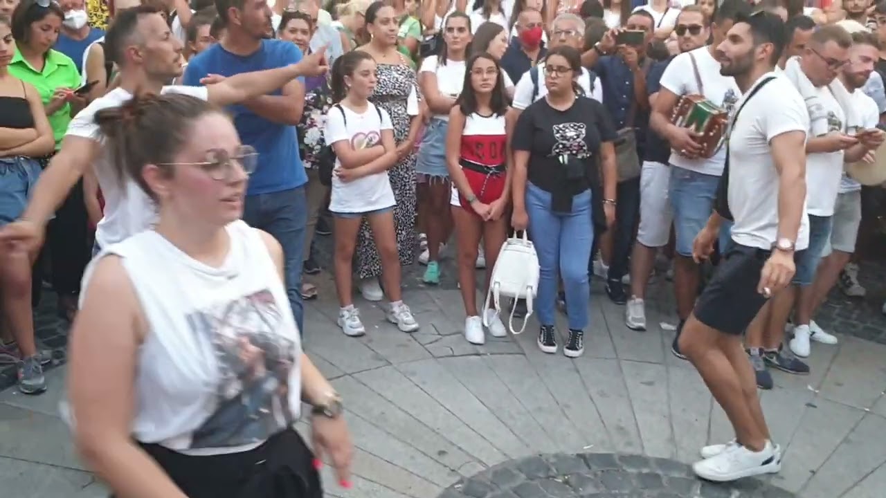 Gioiosa Ionica SAN ROCCO festa 2022. Ballo votivo a ritmo di tarantella