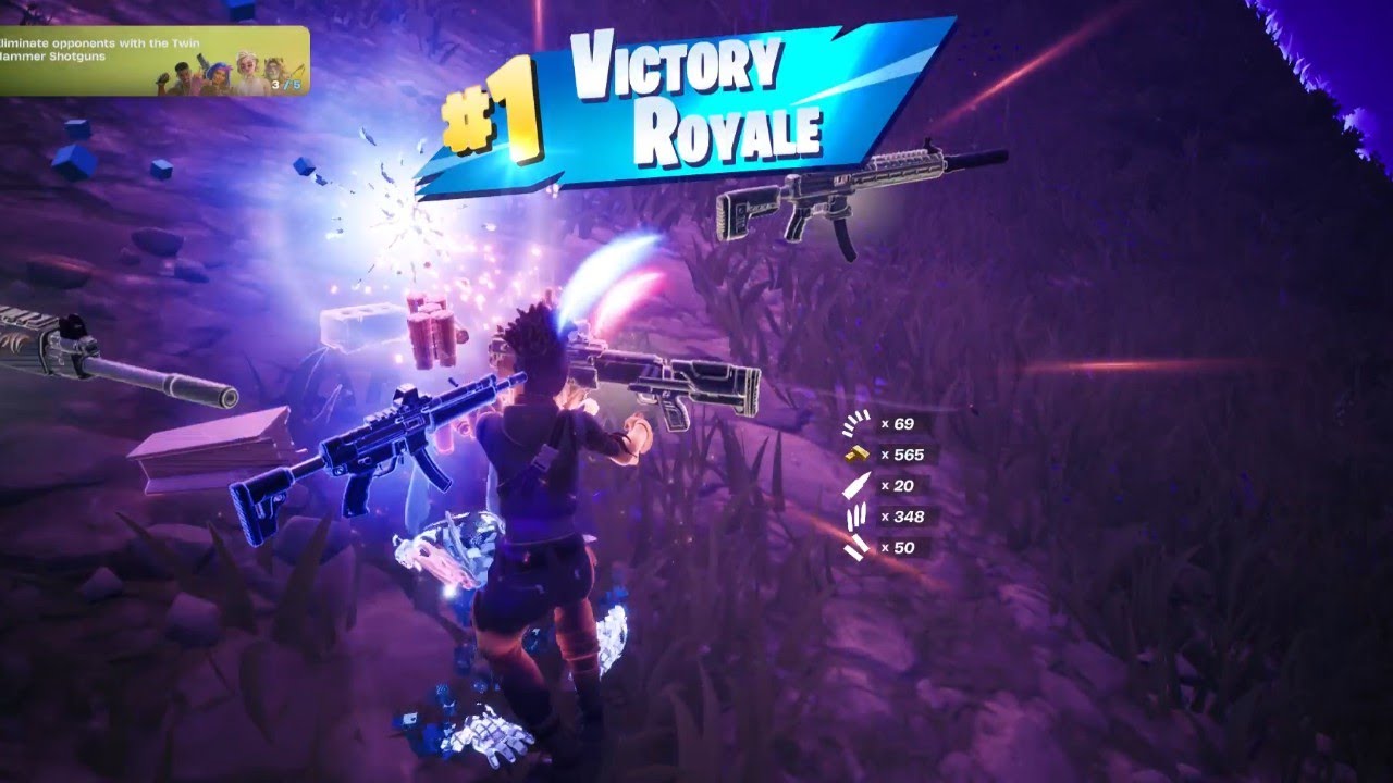 First Win on Fortnite Battle Royale Solos