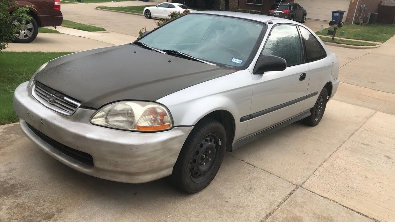 MY NEW CAR - 1997 Honda Civic Coupe DX