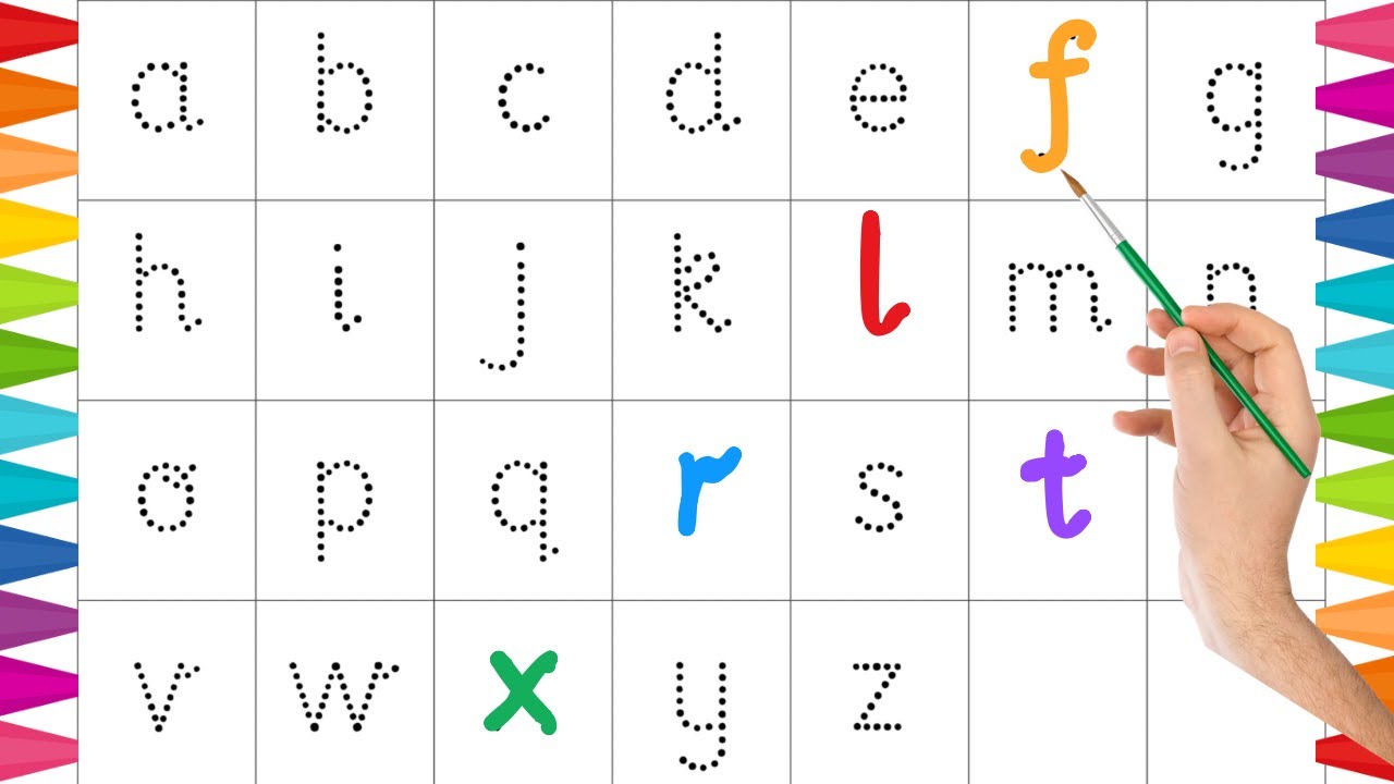Small Letters a to z Writing Practice ✍️ | Learn Lowercase ABC for Beginners