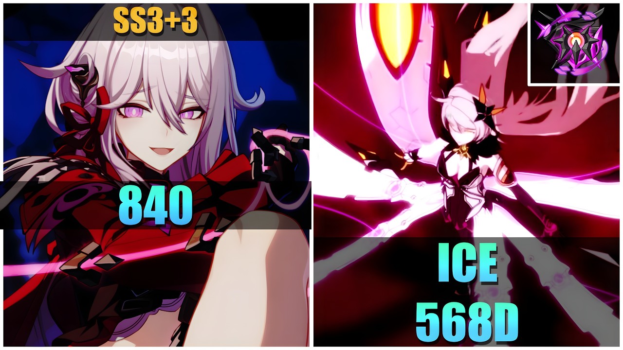 [EU] Nirvana 568D - Herrscher of the Void - Ice 840 Pts | Honkai Impact 3rd 9.0