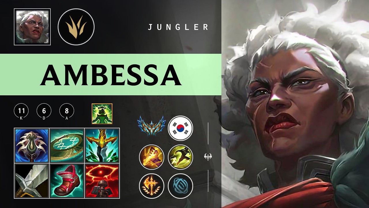 Ambessa Jungle vs Viego - KR Challenger Patch 26.04