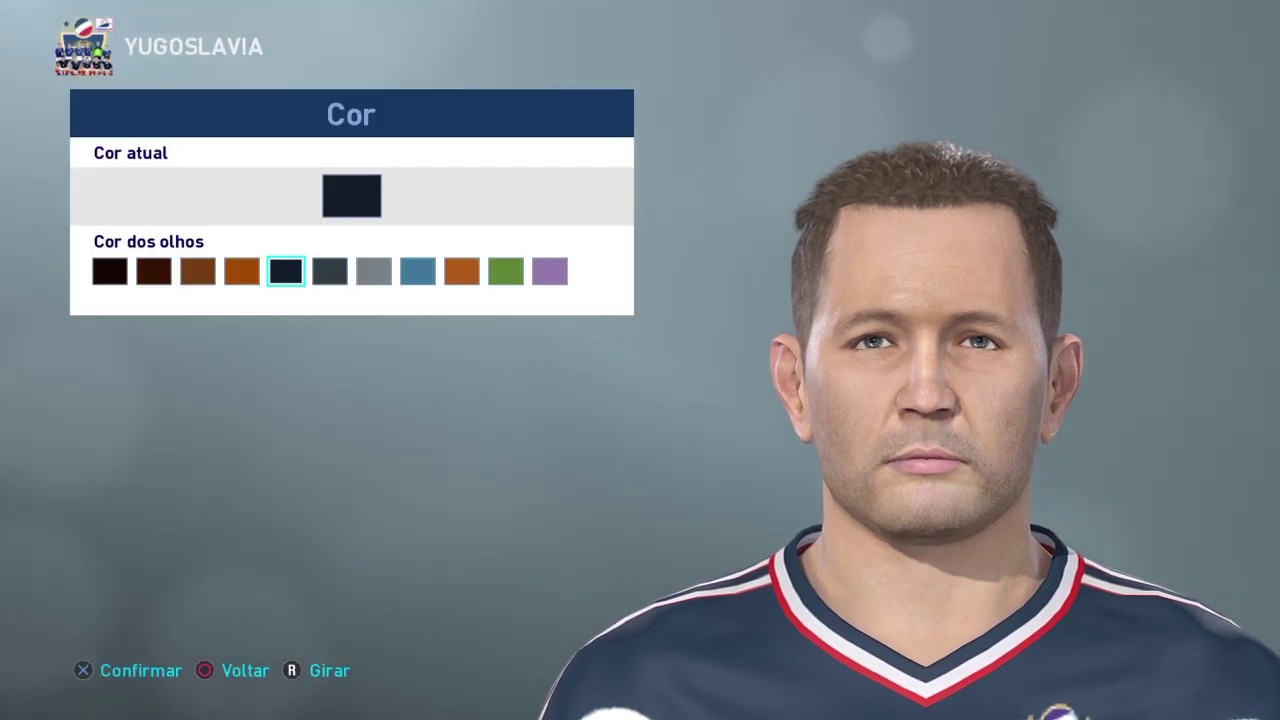SINISA MIHAJLOVIC - YUGOSLAVIA/SERBIA LEGEND - FACE BUILD - PES 19