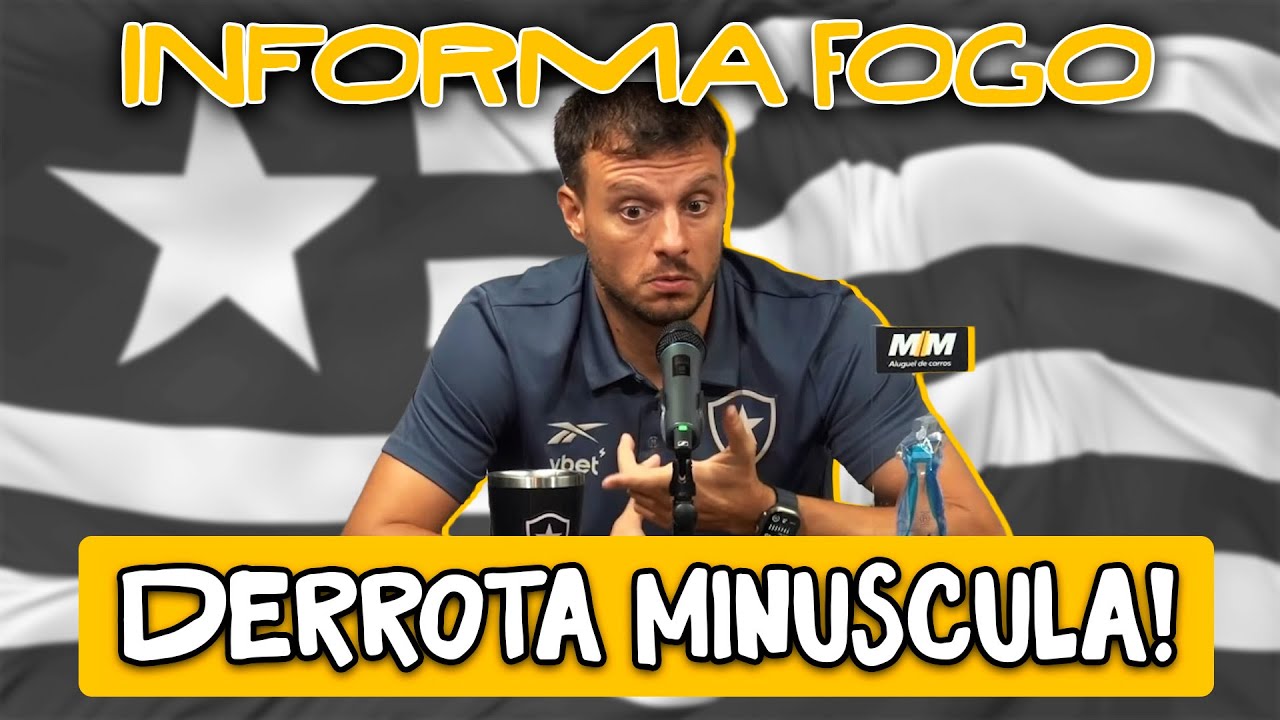 DERROTA MINUSCULA PARA UM TIME MINUSCULO!