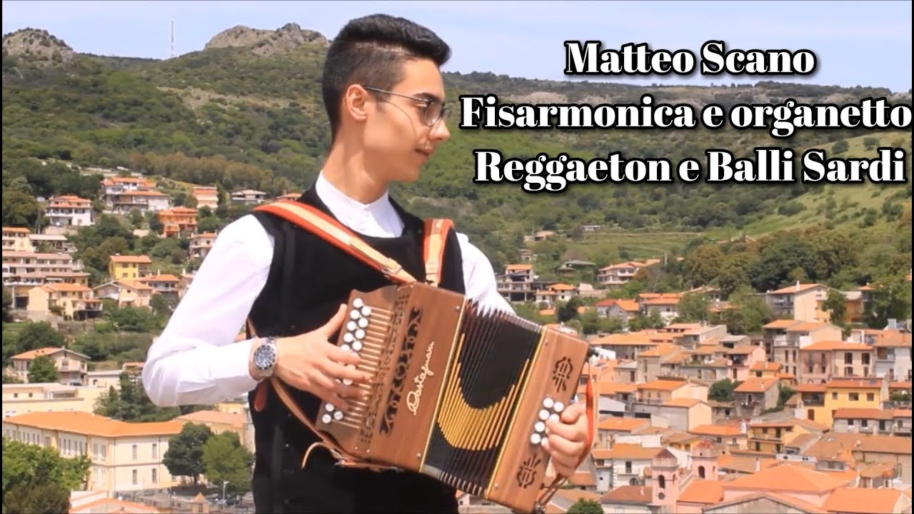 MATTEO SCANO FISARMONICA E ORGANETTO: REGGAETON,LISCIO E BALLI SARDI.