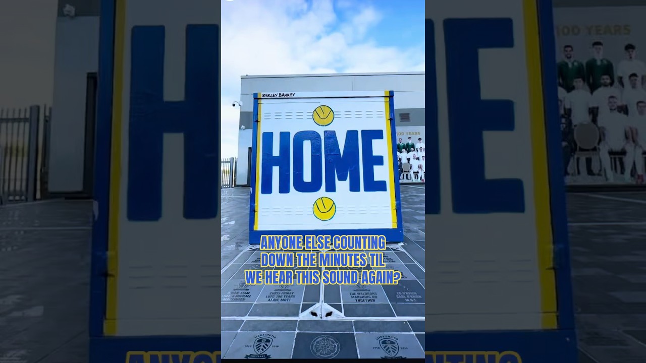NOT LONG NOW! Leeds return to Elland road today! What do we reckon? #leeds #lufc #ellandroad