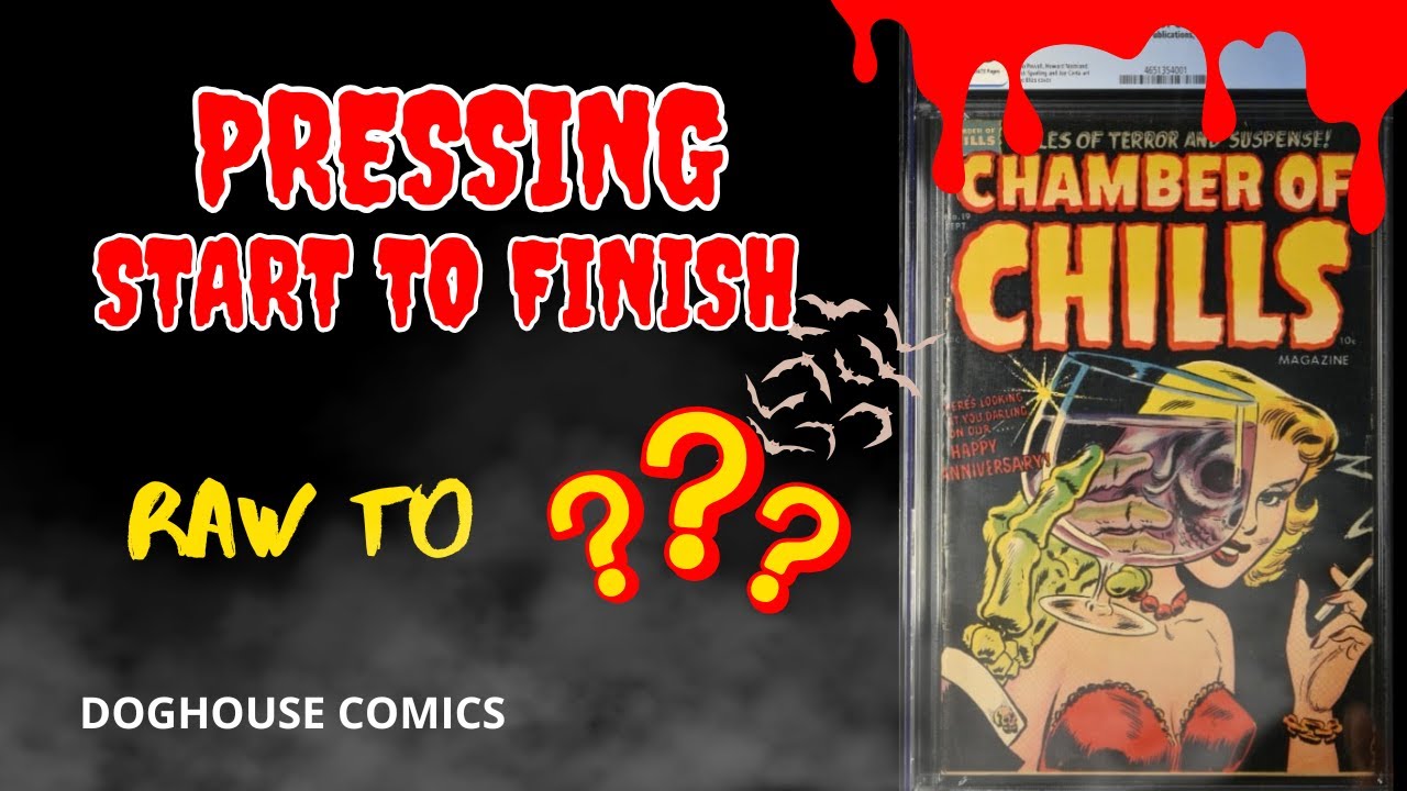 Pressing and Grading Start to Finish - Chamber of Chills 19