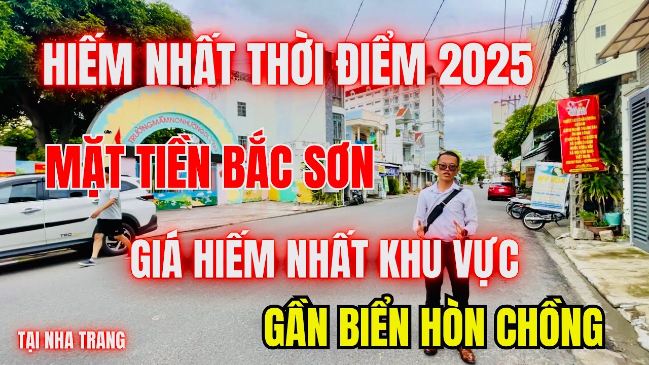 Hiếm nhất khu vực 2025 Bán nhà mặt tiền Bắc Sơn gần biển Hòn Chồng Nha Trang | Lâm Nhà Đất