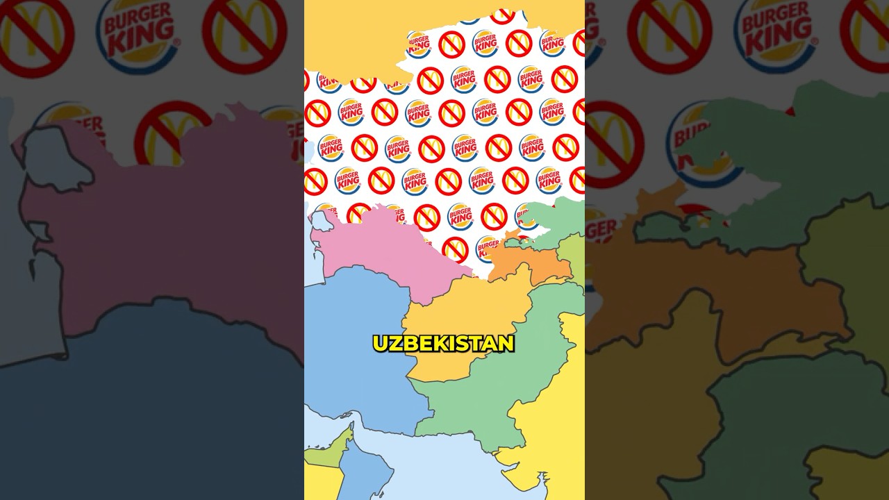 W tych wszystkich krajach McDonald&rsquo;s przegrał! #geografia #mapy #mcdonalds